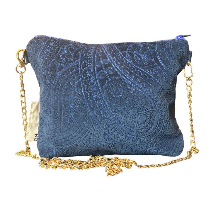 LV Monogram Vintage Silk Scarf Crossbody Bag