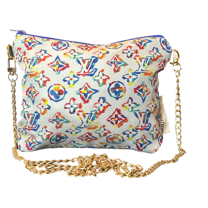 Louis Vuitton Monogram Scarf | Louis Vuitton Crossbody Bag at Vintage Luxe Up