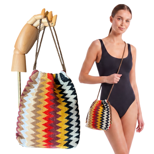 Missoni Buenos Aires Beach Towel Crossbody Bag
