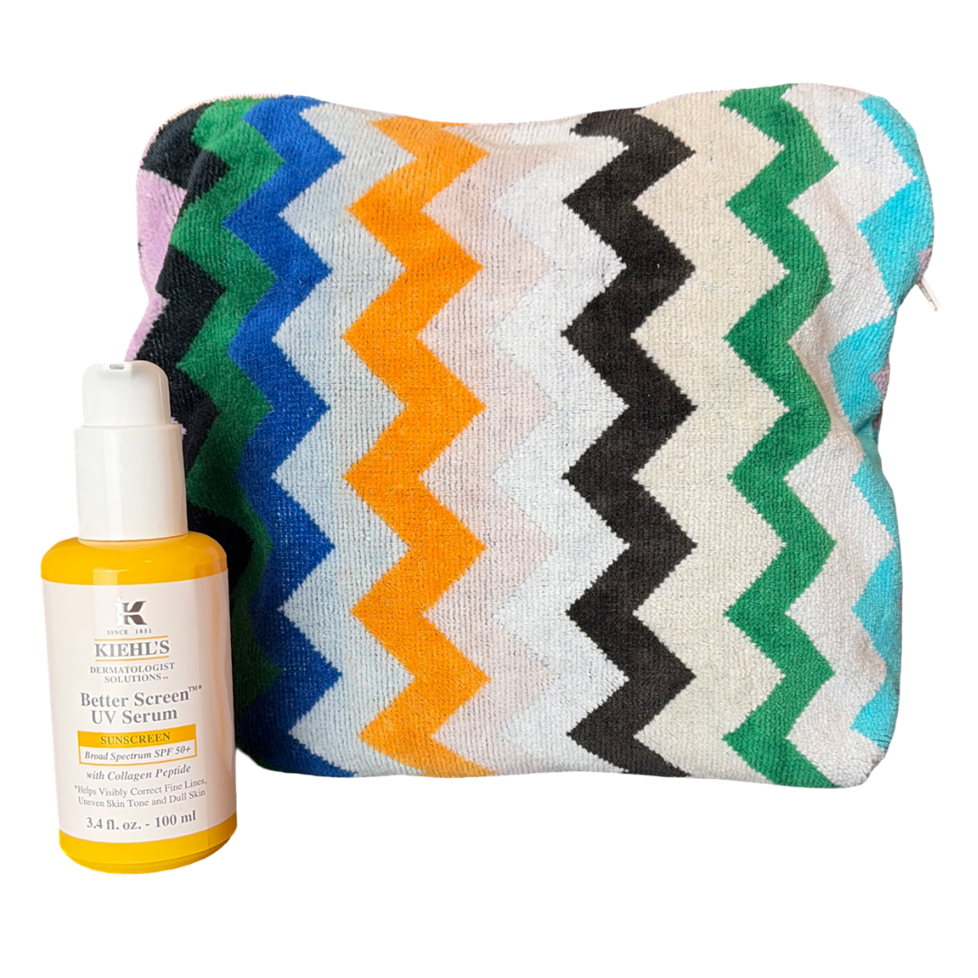 Carlie Beach Towel Cabana Bag