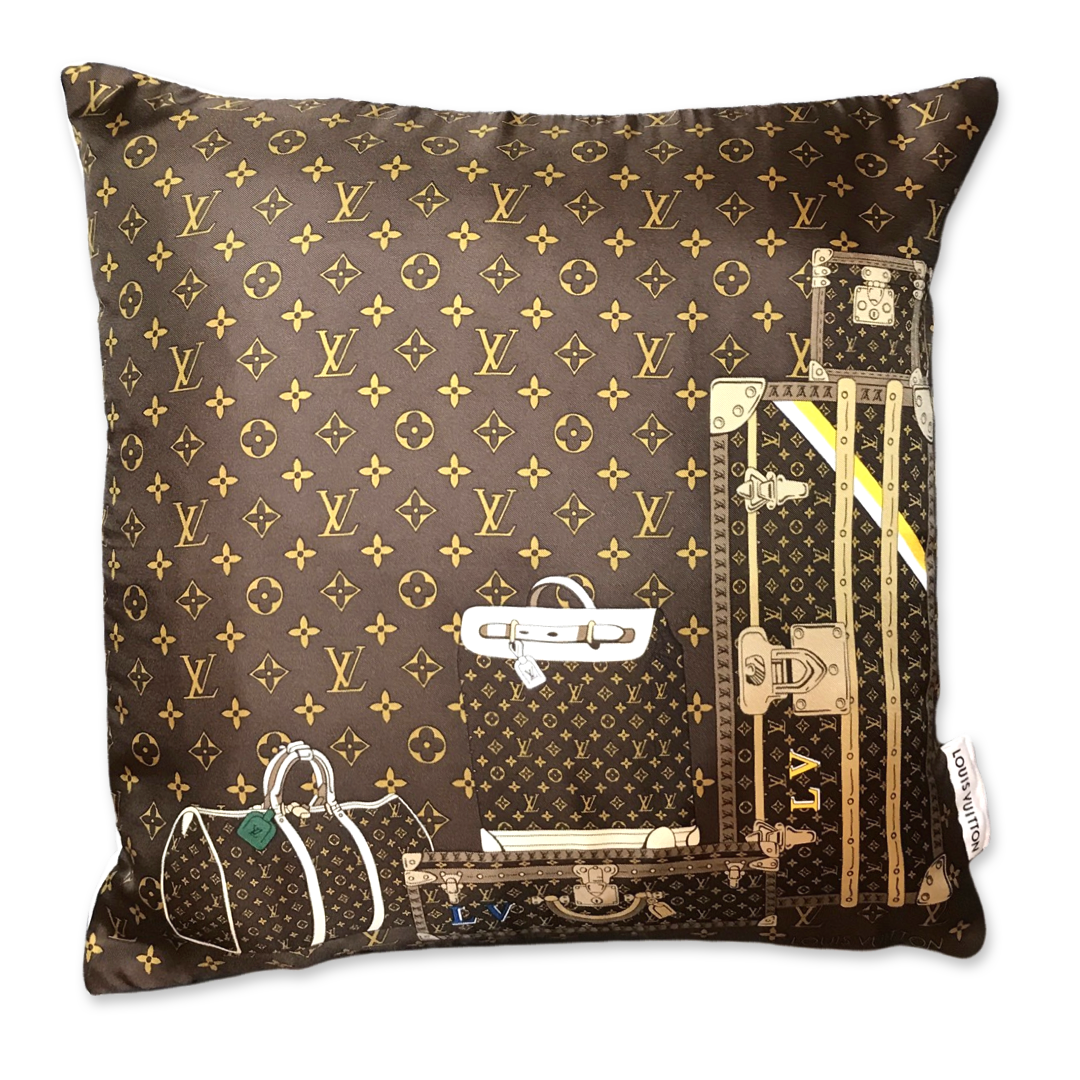 Louis vuitton couch pillows hot sale
