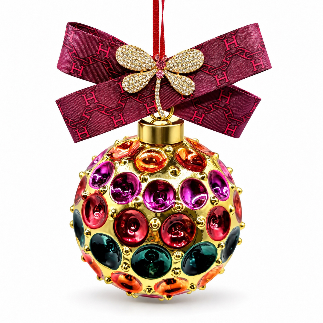 Hermes Red Christmas Ornament | Hermes Christmas