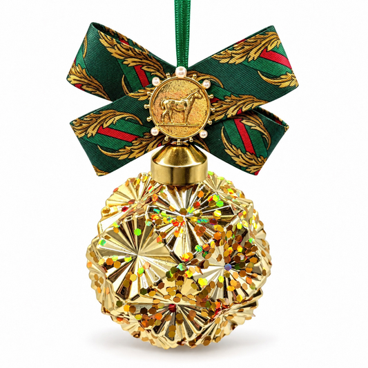 Gucci Stripe Equestrian Christmas Ornament | Gucci Christmas