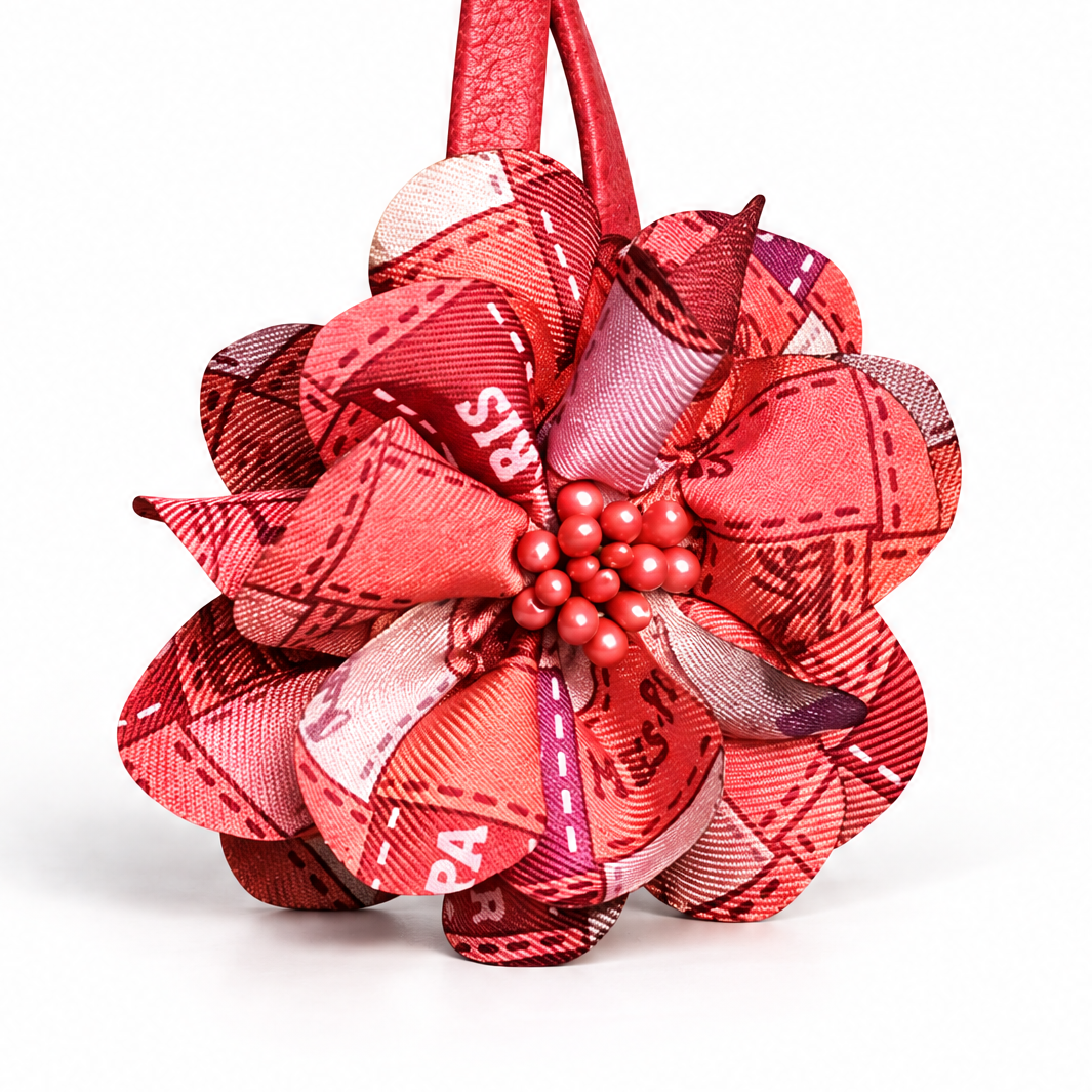 Hermes Bolduc au Carre Scarf Bag Charm | Hermes Handbag