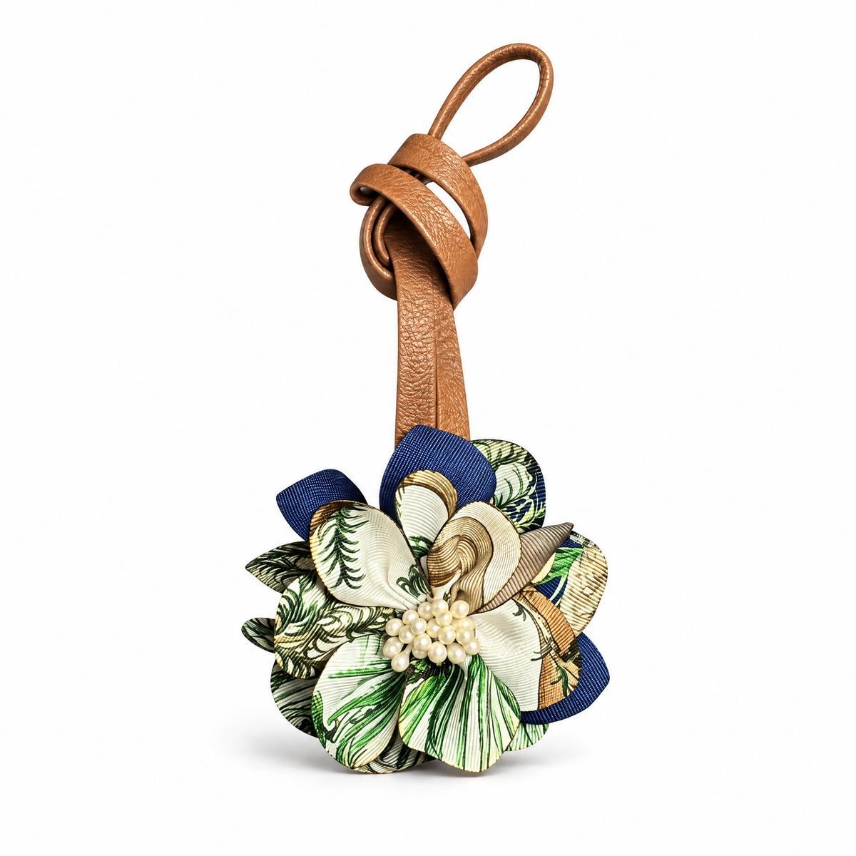 Hermes Au Coeur des Bois Scarf Bag Charm