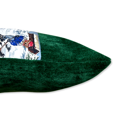 Polo Bear Ski Weekend Silk Scarf Pillows
