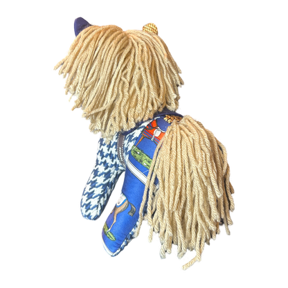 Hermes Vintage Scarf Patchwork Pony at VintageLuxeUp.com