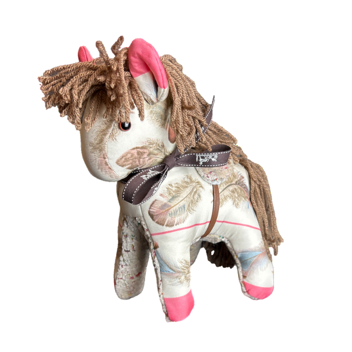 Plumes Vintage Silk Scarf Noble Pony