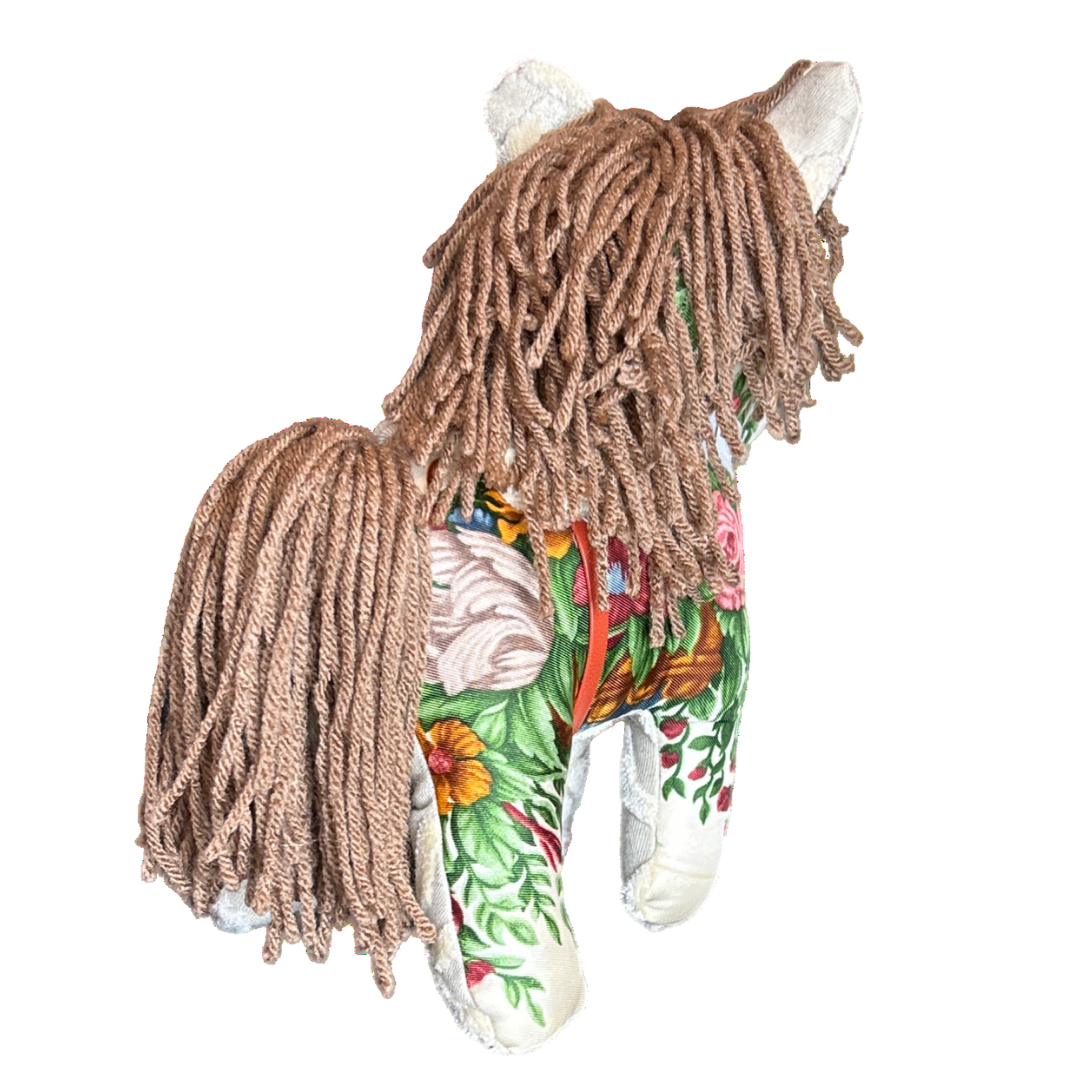 Roses Vintage Silk Scarf Noble Pony