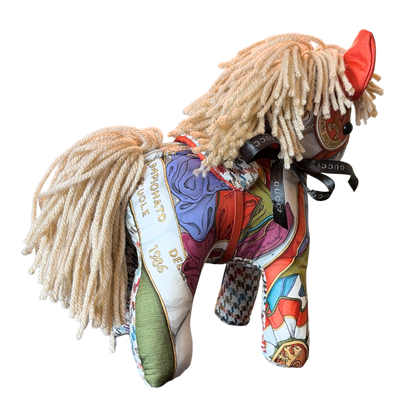 Gucci Horse Ribbons Equestrian Scarf | Gucci Pony