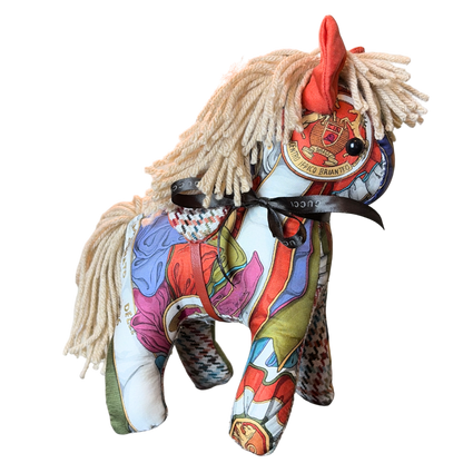 Gucci Horse Ribbons Equestrian Scarf | Gucci Pony