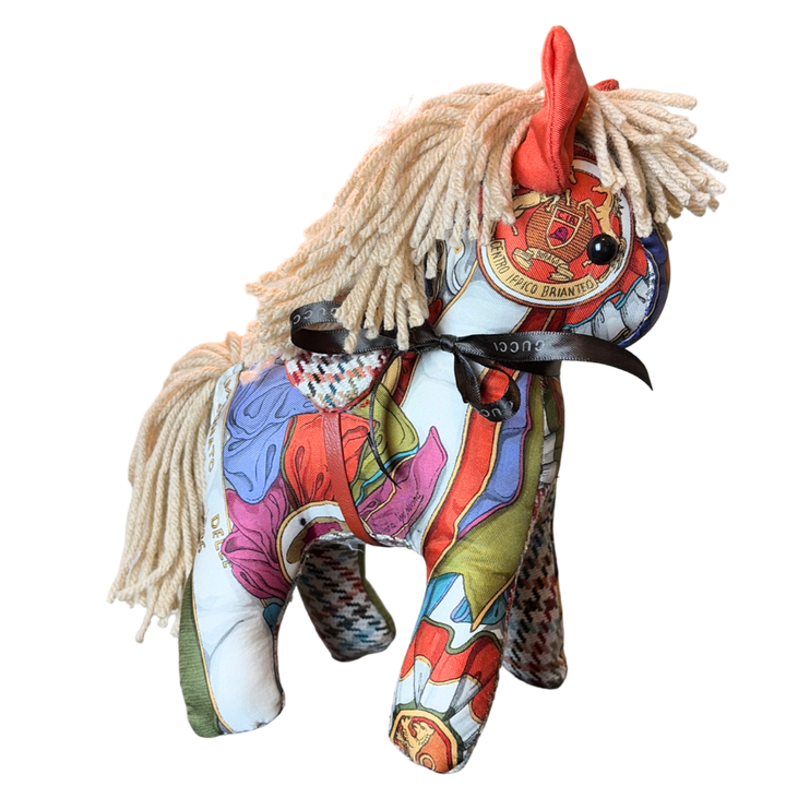 Gucci Horse Ribbons Equestrian Scarf | Gucci Pony