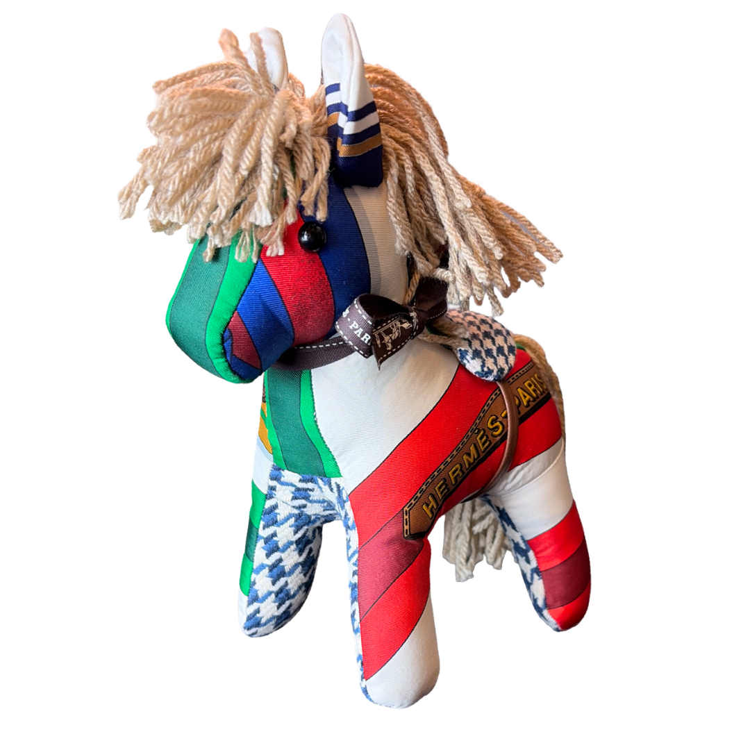 Hermes Sangles Scarf | Pony Stuffed Animal