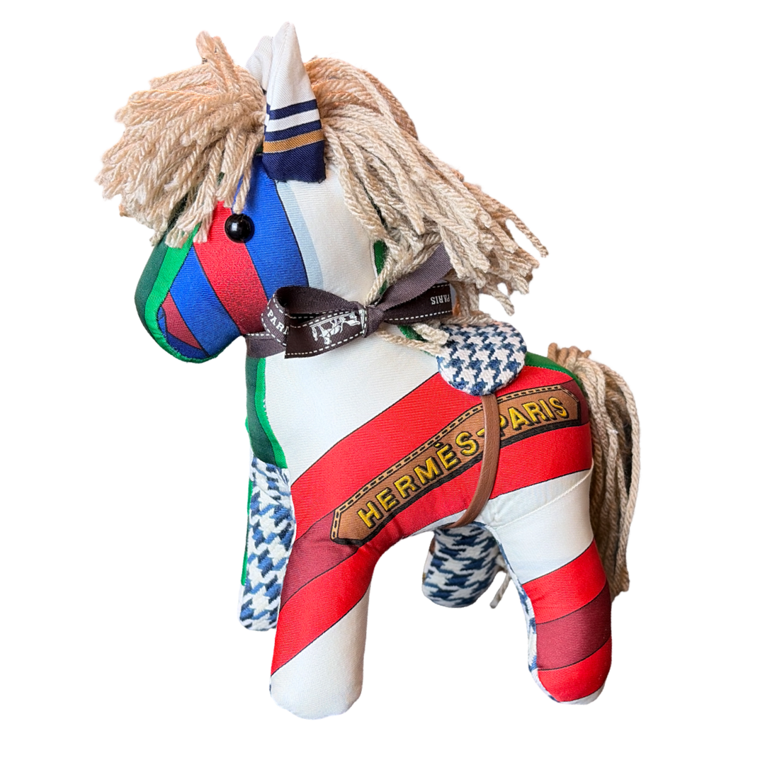 Hermes Sangles Scarf | Pony Stuffed Animal