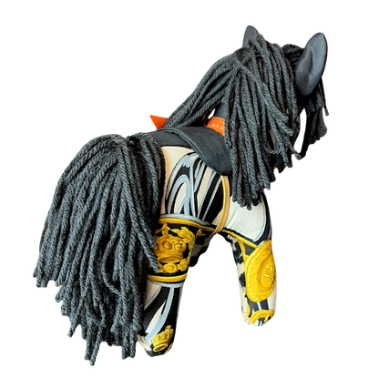 Hermes Brides de Gala Scarf Patchwork Pony at VintageLuxeUp.com