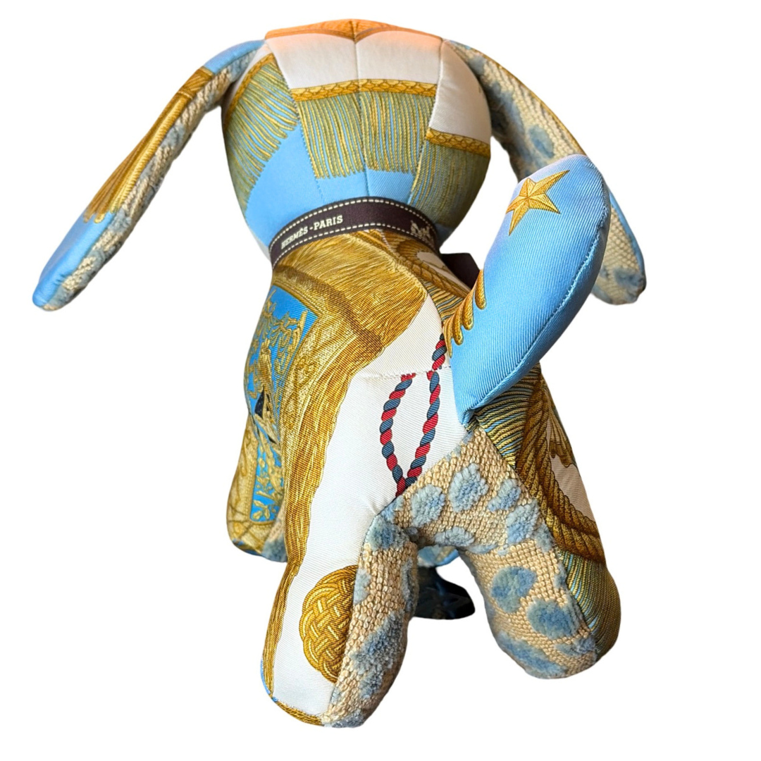 Hermes Poste et Cavalerie Scarf Puppy at Vintage Luxe Up