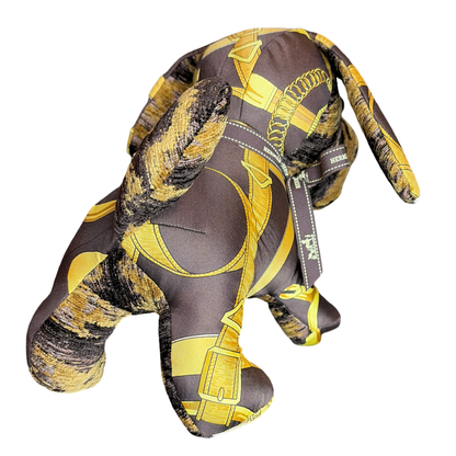 Hermes Eperon d'Or Scarf Puppy