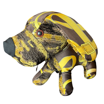 Hermes Eperon d'Or Scarf Puppy