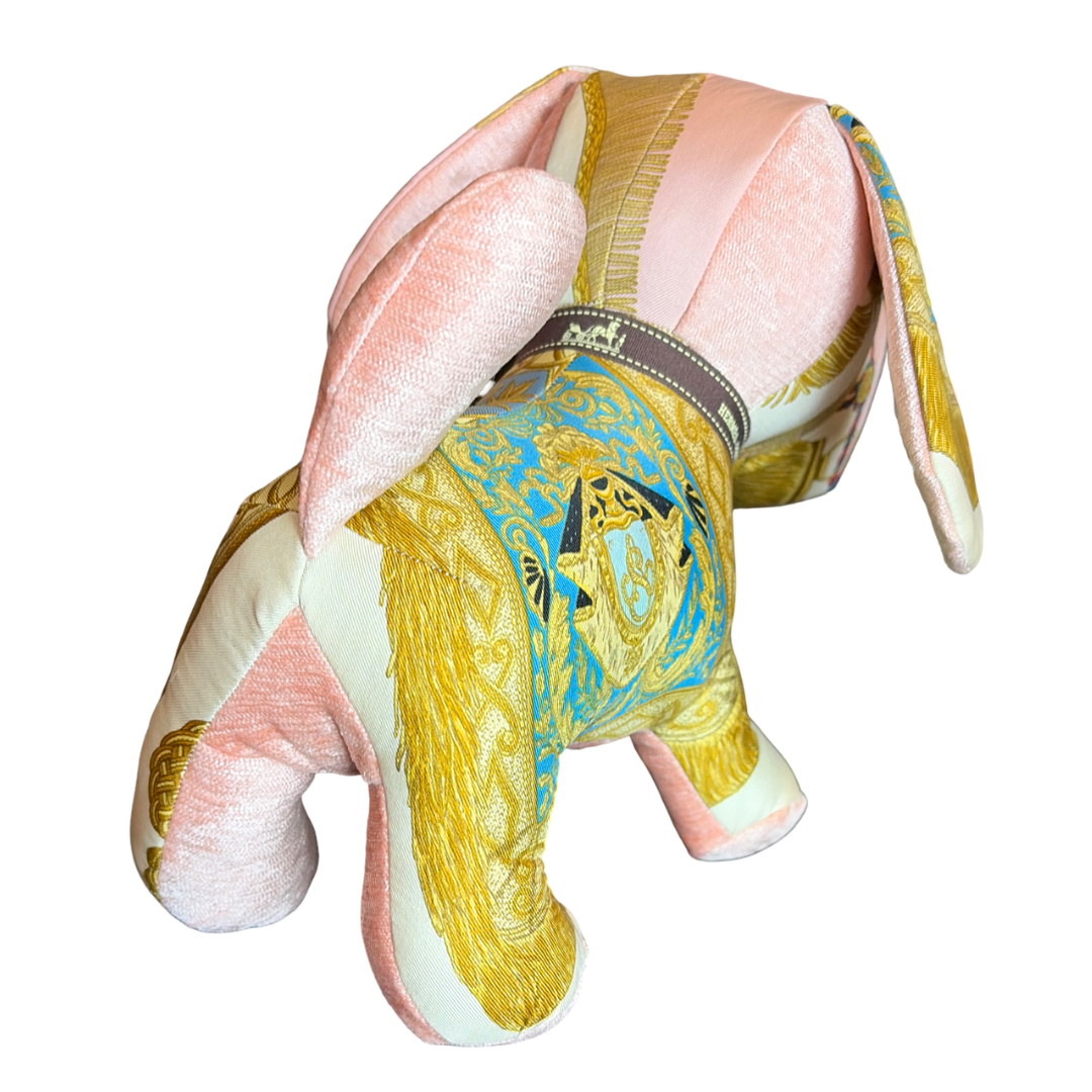 Hermes Poste et Cavalerie Scarf Puppy