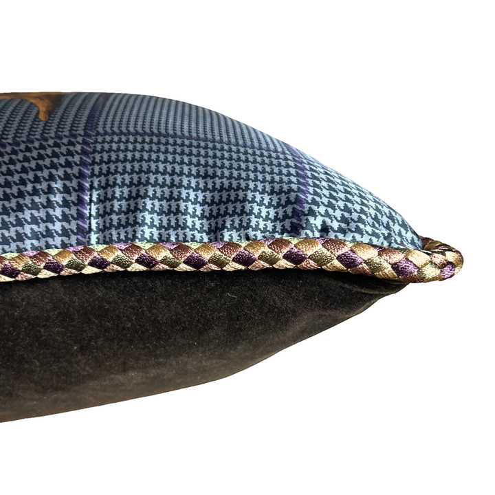 Prince of Wales Equestrian Horses Silk Scarf Pillow 24"