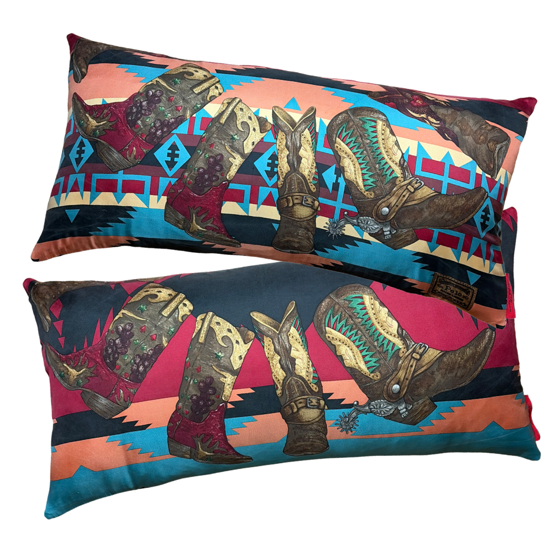 RALPH LAUREN Cowboy Boot Pillow