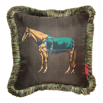 RALPH LAUREN Equestrian Scarf Pillow