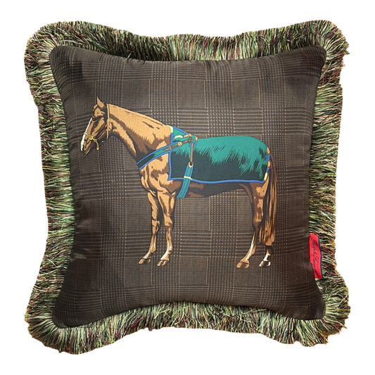 RALPH LAUREN Equestrian Scarf Pillow
