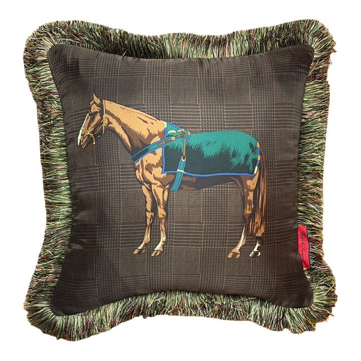 RALPH LAUREN Equestrian Scarf Pillow