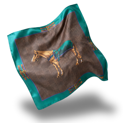 RALPH LAUREN Equestrian Scarf Pillow