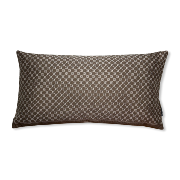 Retro GG Logo Vintage Silk Scarf Pillows
