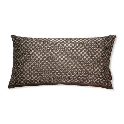 Retro GG Logo Vintage Silk Scarf Pillows