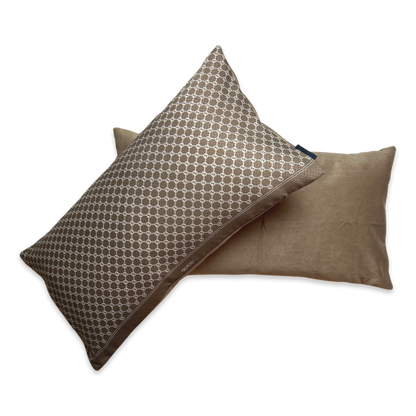Retro GG Logo Vintage Silk Scarf Pillows