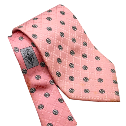 gucci pink necktie