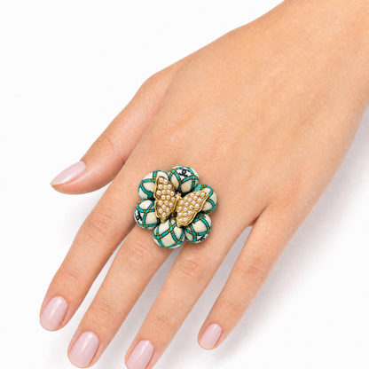 Chanel CC Butterfly Ring | Chanel Jewelry