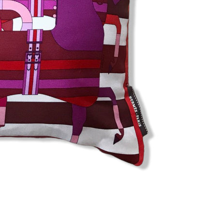 Rocabar Vintage Silk Scarf Pillow 17"