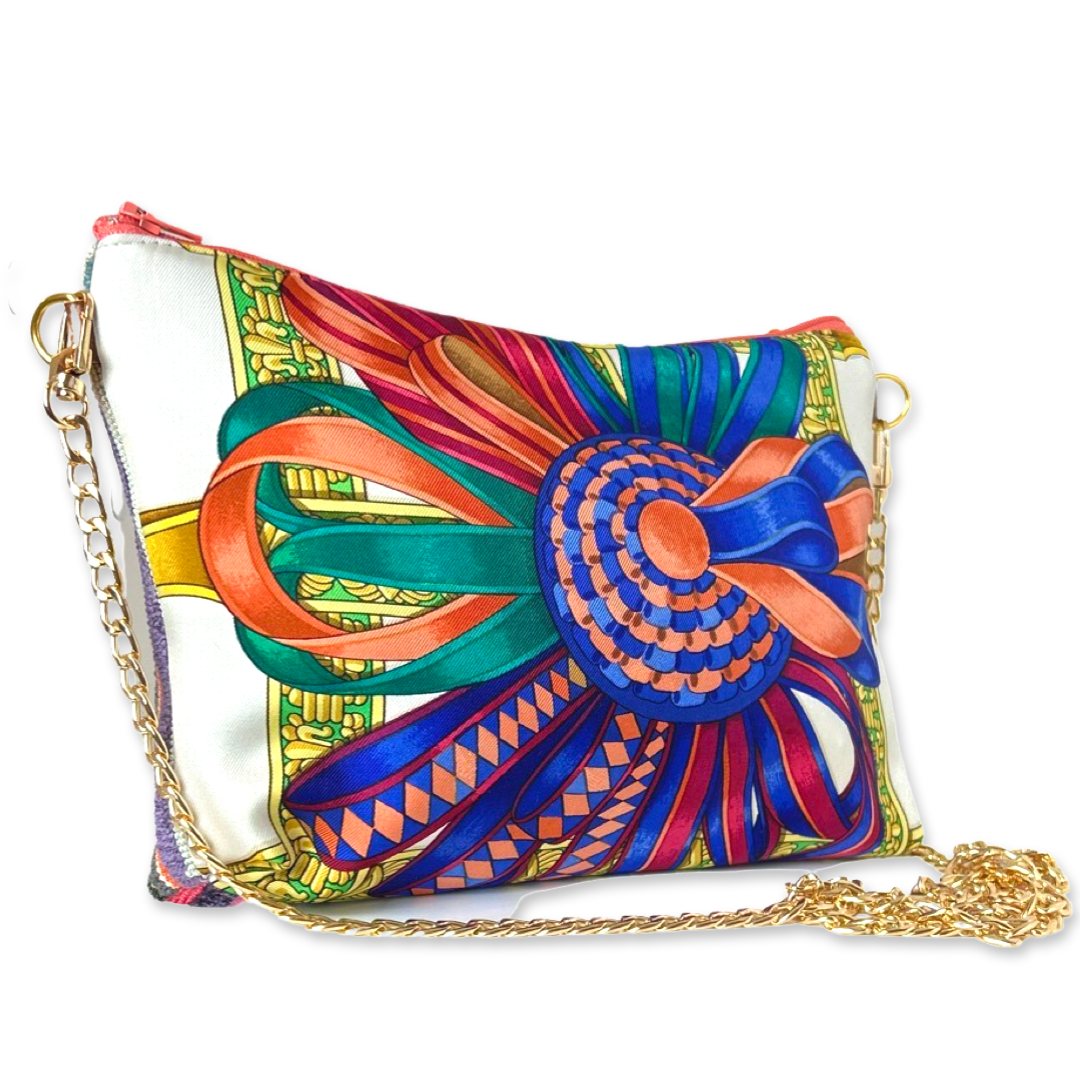 Rubans du Cheval Blanc Vintage Scarf Crossbody Bag