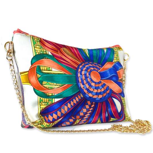 Rubans du Cheval Blanc Vintage Scarf Crossbody Bag