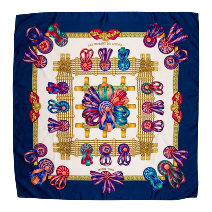Rubans du Cheval Blanc Vintage Scarf Crossbody Bag