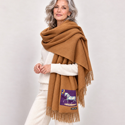 Hermes Couvertures et Tenues du Jour Scarf & Cashmere Shawl at Vintage Luxe Up