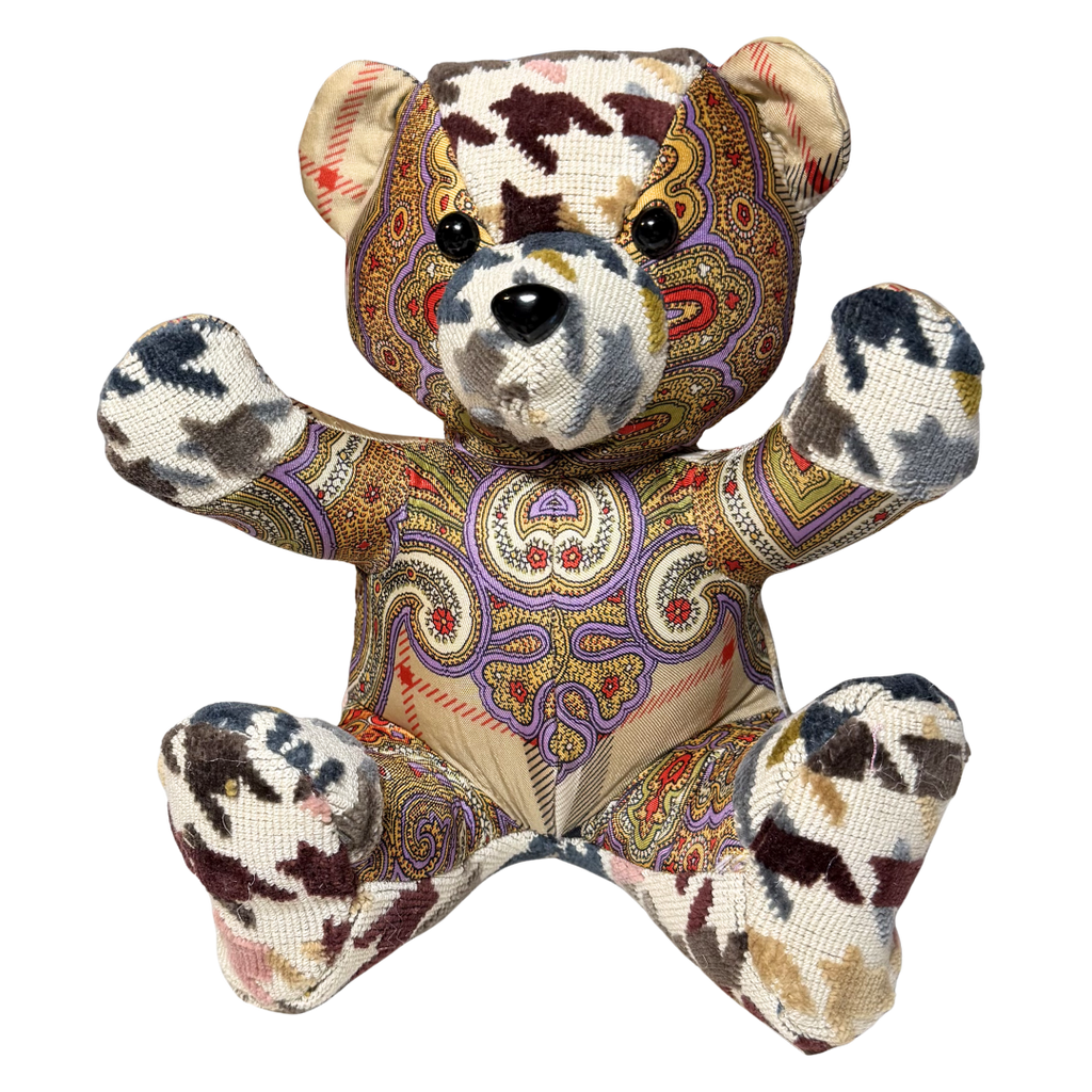 Burberry Nova Check Scarf Teddy Bear – Vintage Luxe Up