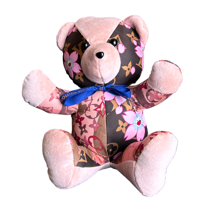 Louis Vuitton Monogram Scarf Teddy Bear at Vintage Luxe Up