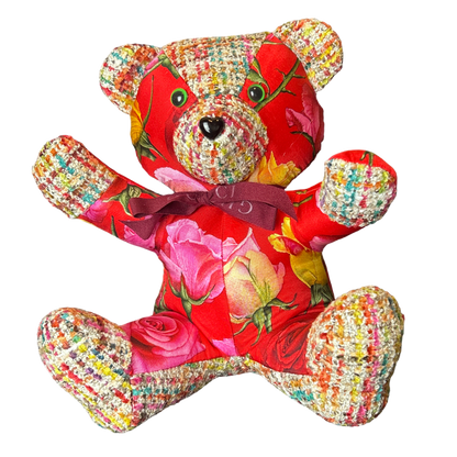 Gucci Roses Silk Teddy Bear