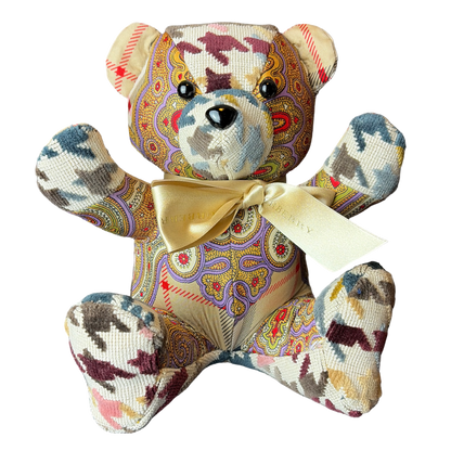 BURBERRY NOVA CHECK SCARF TEDDY BEAR