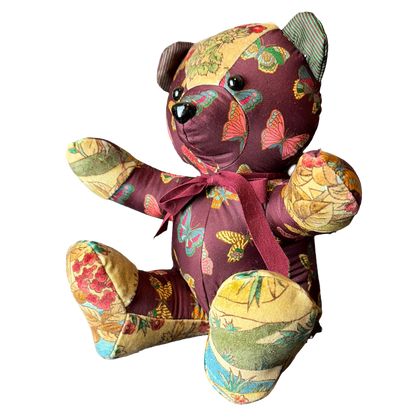 Gucci Butterfly Scarf Teddy Bear