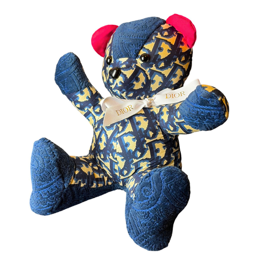 Dior Trotter Scarf Teddy Bear