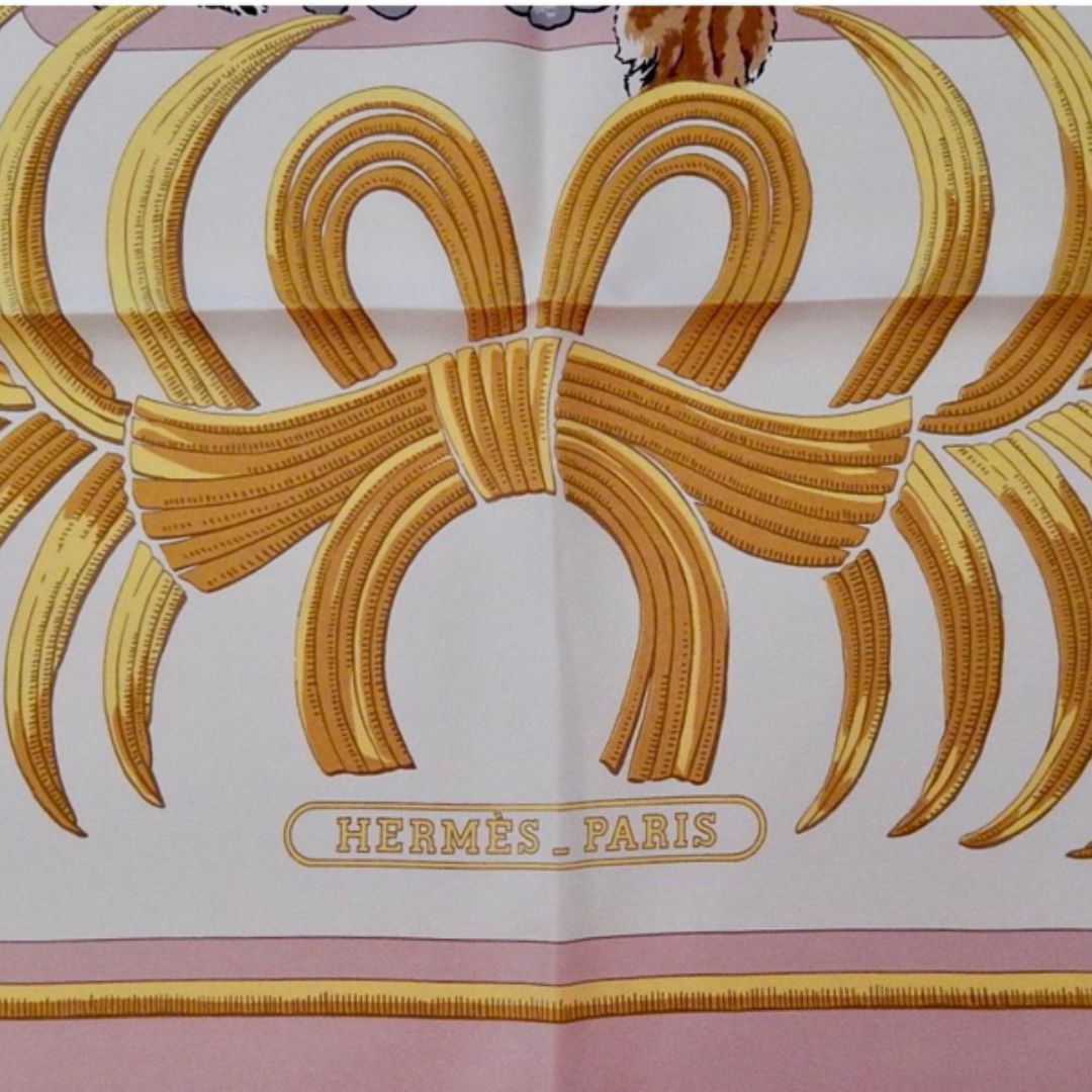 Tigre Royal Vintage Silk Scarf Pillow 28"
