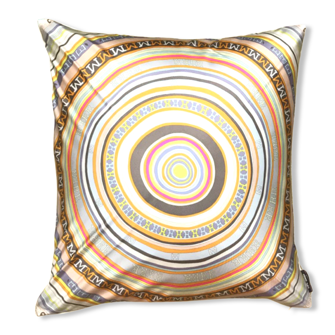 Tohu Bohu Vintage Silk Scarf Pillows 24"