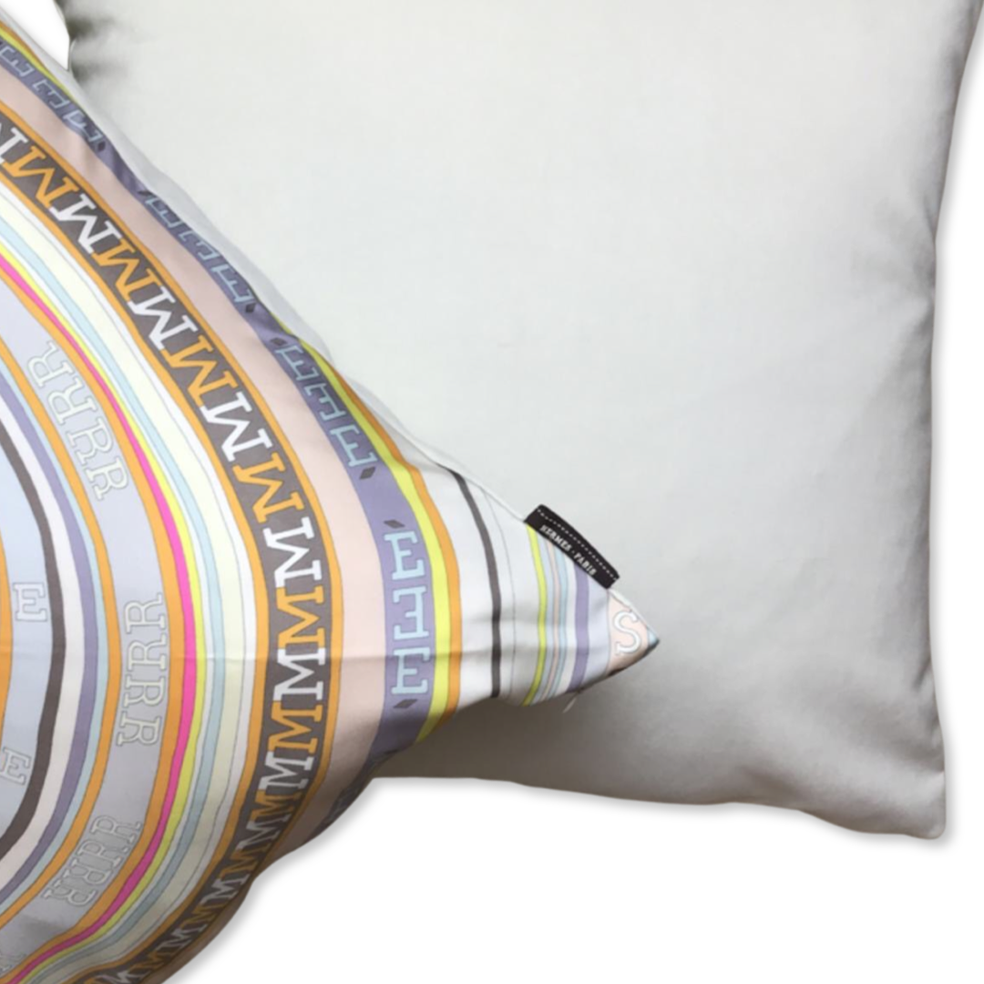 Tohu Bohu Vintage Silk Scarf Pillows 24"