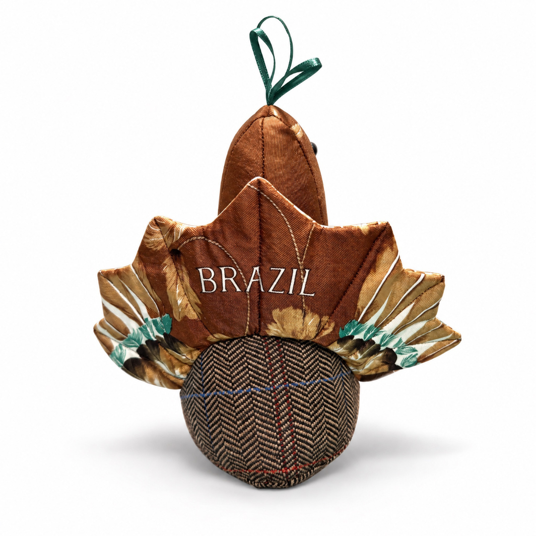 Brazil Vintage Silk Scarf Thankful Turkey