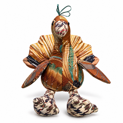 Brazil Vintage Silk Scarf Thankful Turkey II